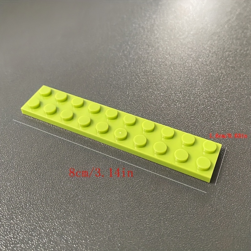 30pcs 2x10 Short Brick Building Blocks for MOC Bricks 3832 Durable ABS Material