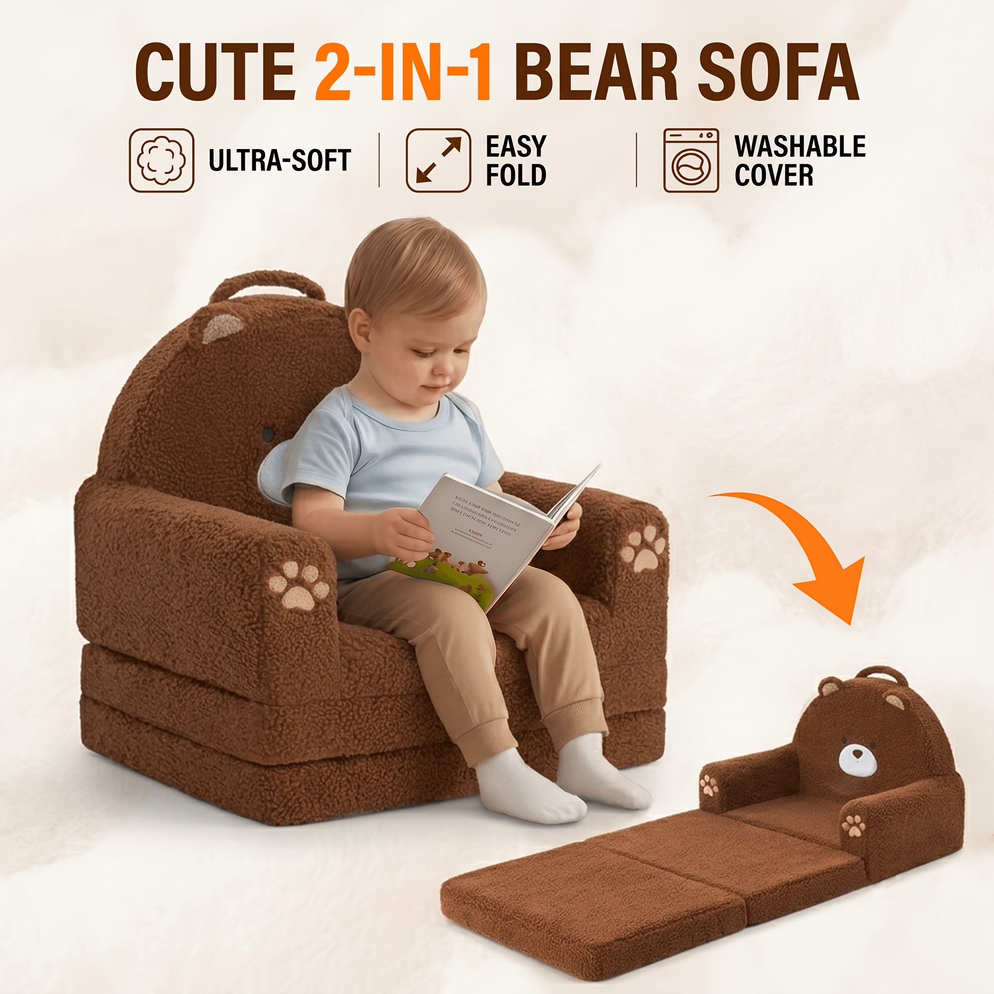 bear sofa sold on Temu United States