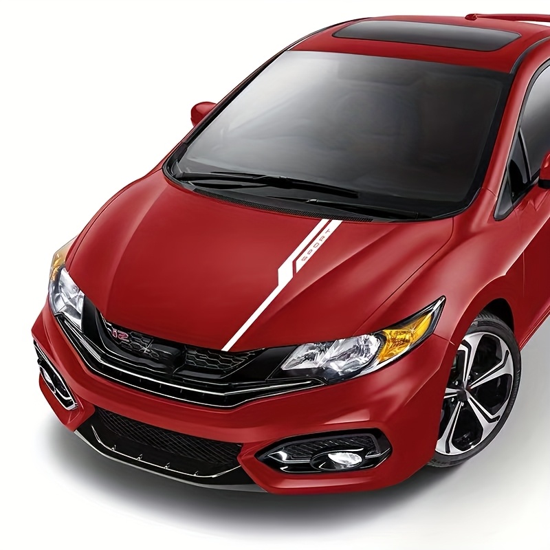 JNNJ 3D Auto-Aufkleber - Sportliche Kohlefaser-Dekos Für Seitenflügel & Heck