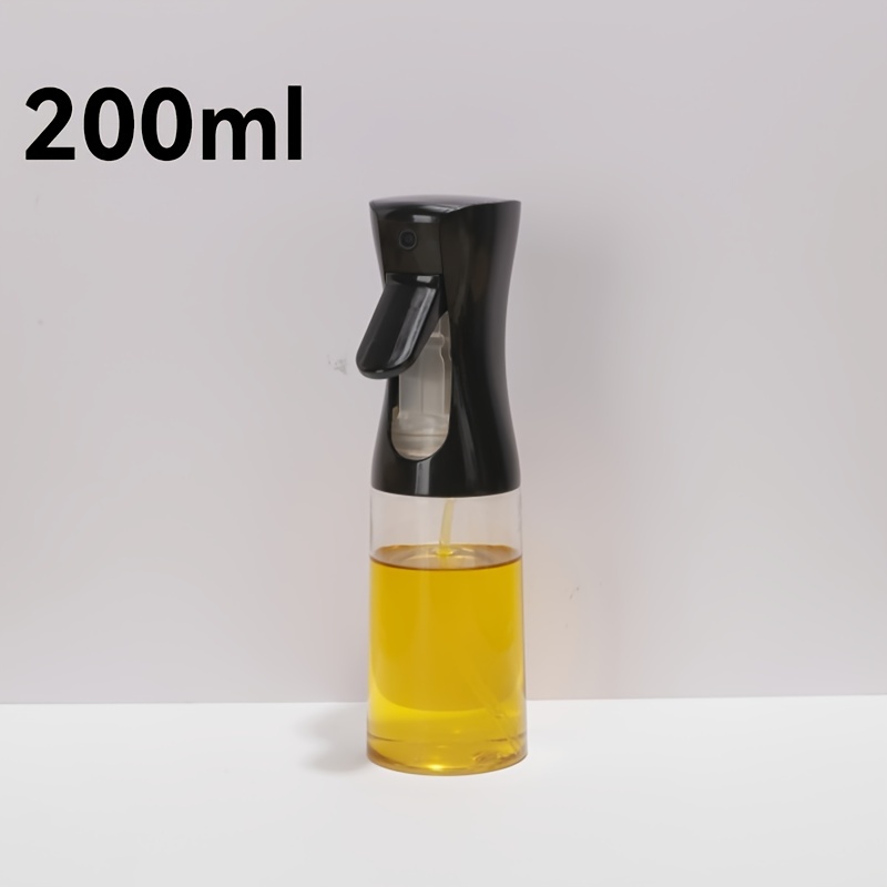 200ml Multipurpose Oil Spray Bottle - Pet With A Nozzle, Perfect For Cooking, Grilling, And Baking - Easy-to-read Indicator, Outdoor Safe, Cooking Oil Spray Bottle