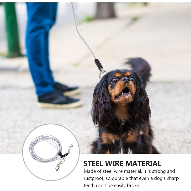 Anti-Bite Dog Leash for Small to Medium Dogs, Anti-Tangle Design