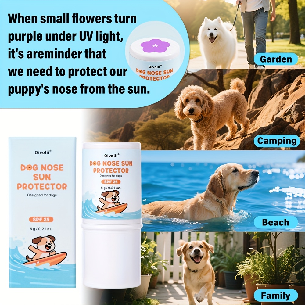 Pet Sunscreen Nose Balm, a Tool for Pet Nose Care, Pet Grooming, Pet Nose Ointment - Image 3