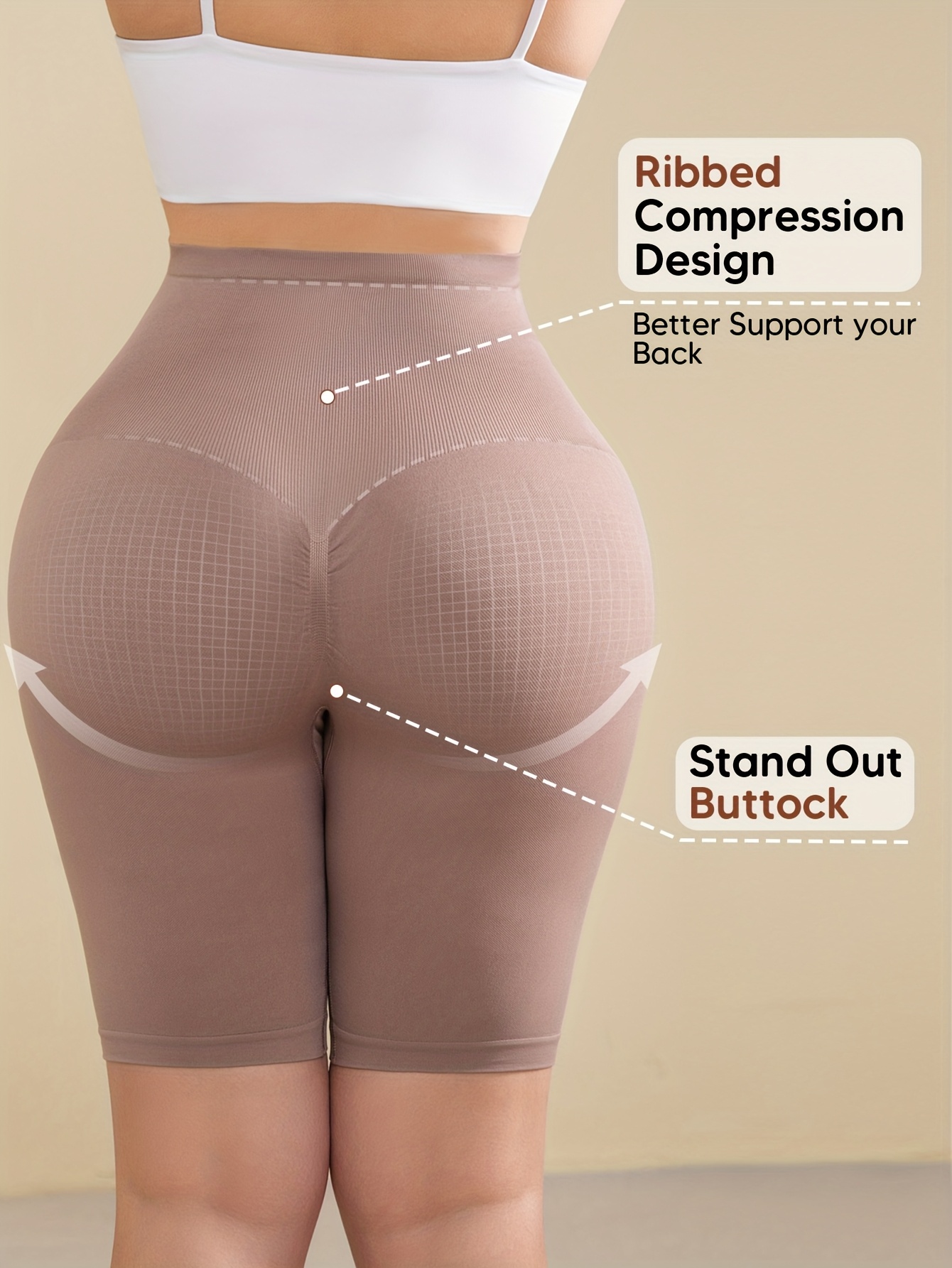 Women'S Maternity Shorts - Seamless Lightweight Pregnancy Shorts with Elastic Shrinkage Technology, Soft Stretchy Inner Layer & All-Season Comfort | Breathable Fabric for Home, Commuting, Work | Multi-Way Wear, Regular Fit (Sizes L-2XL) | Ideal for