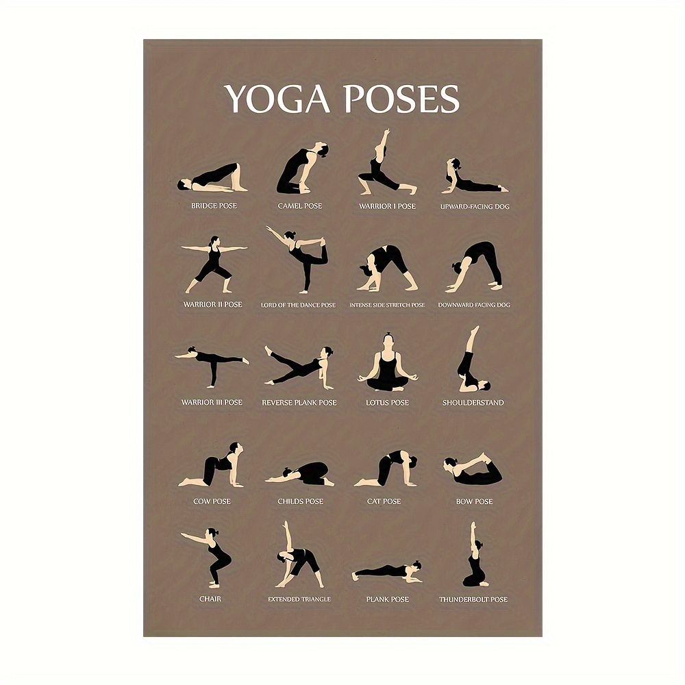 Yoga Poster - Temu Canada