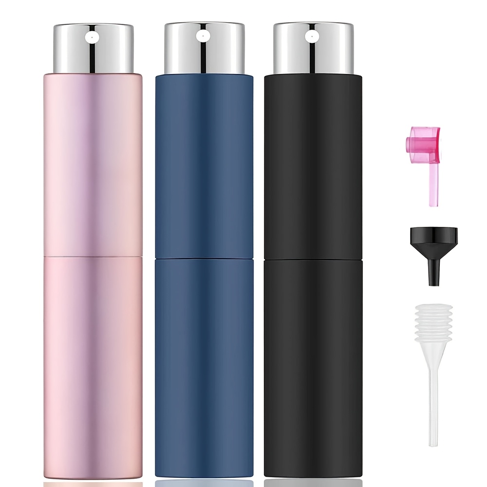 

Hypoallergenic 10ml Perfume Atomizer Spray Container - Refillable, Portable For Travel With Easy-to-use Tools