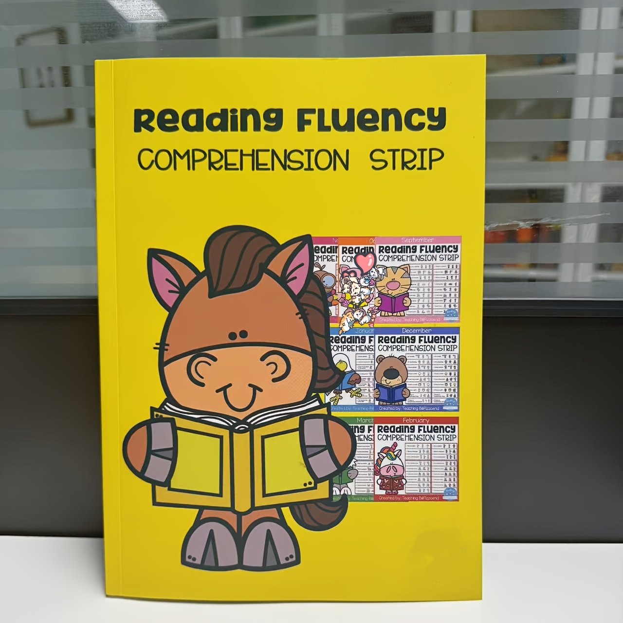 -sentence Reading Training Workbook, English High-frequency Words Reading Training Exercise Book, Reading Strip