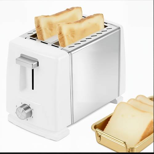 automatic household mini toaster for toast buns mini sandwich maker kitchen stainless steel automatic intelligent bread toaster