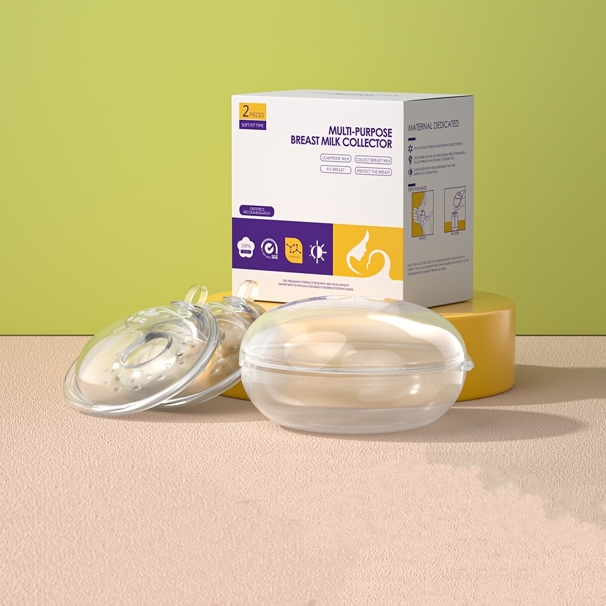 TEMU Breast Milk Collection Pads