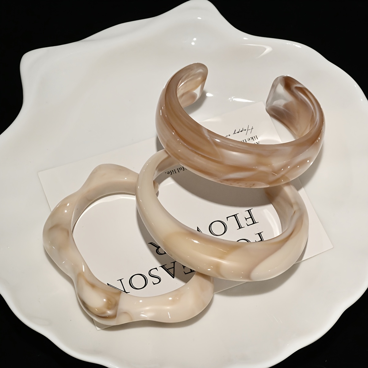3pc Fashionable Elegant Bracelet Set, Perfect for Daily Life