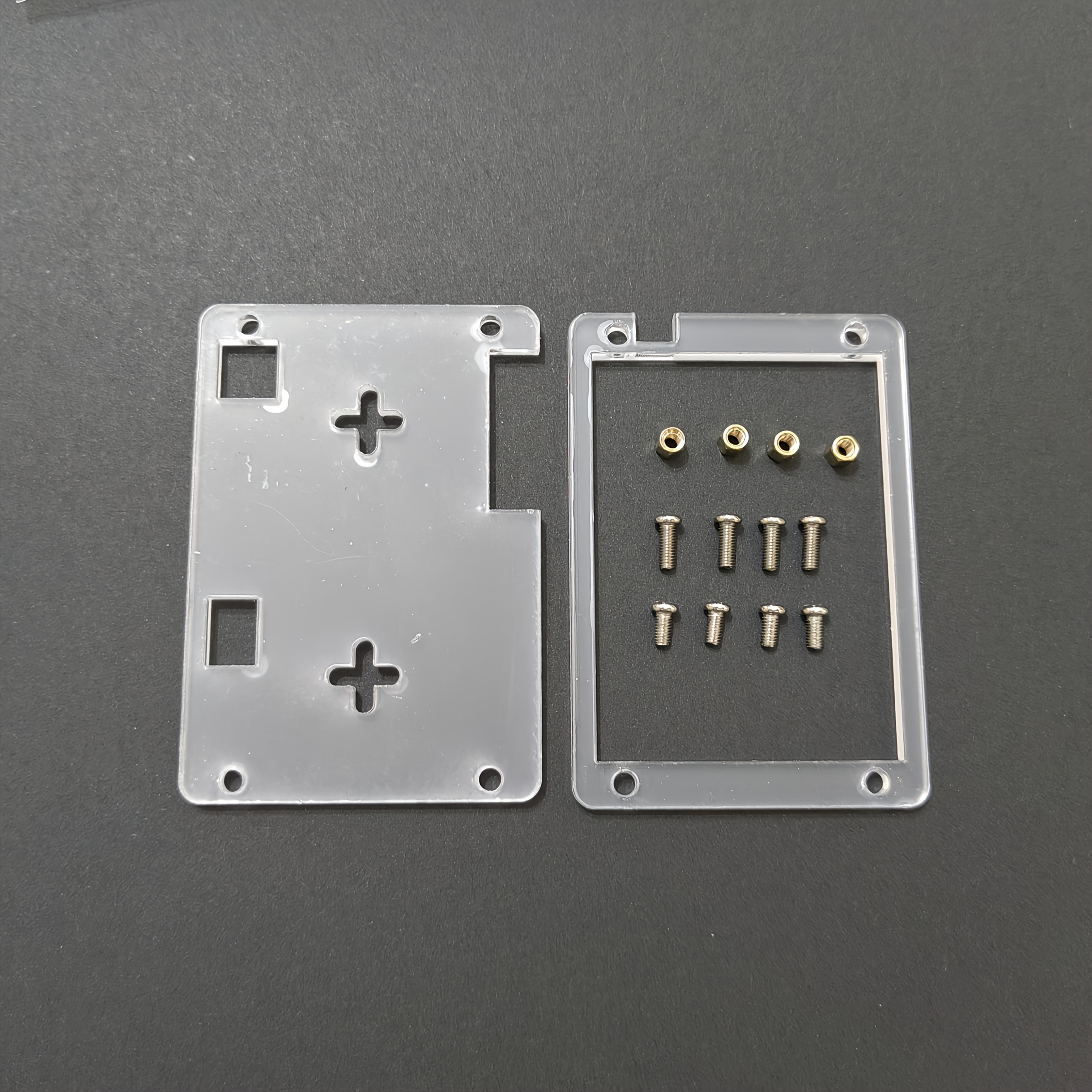 TEMU 2.8-inch Esp32 Display Acrylic Stand, Housing, Durable Protection, Includes Mounting Screws And Washers, Housing Only, Suitable For