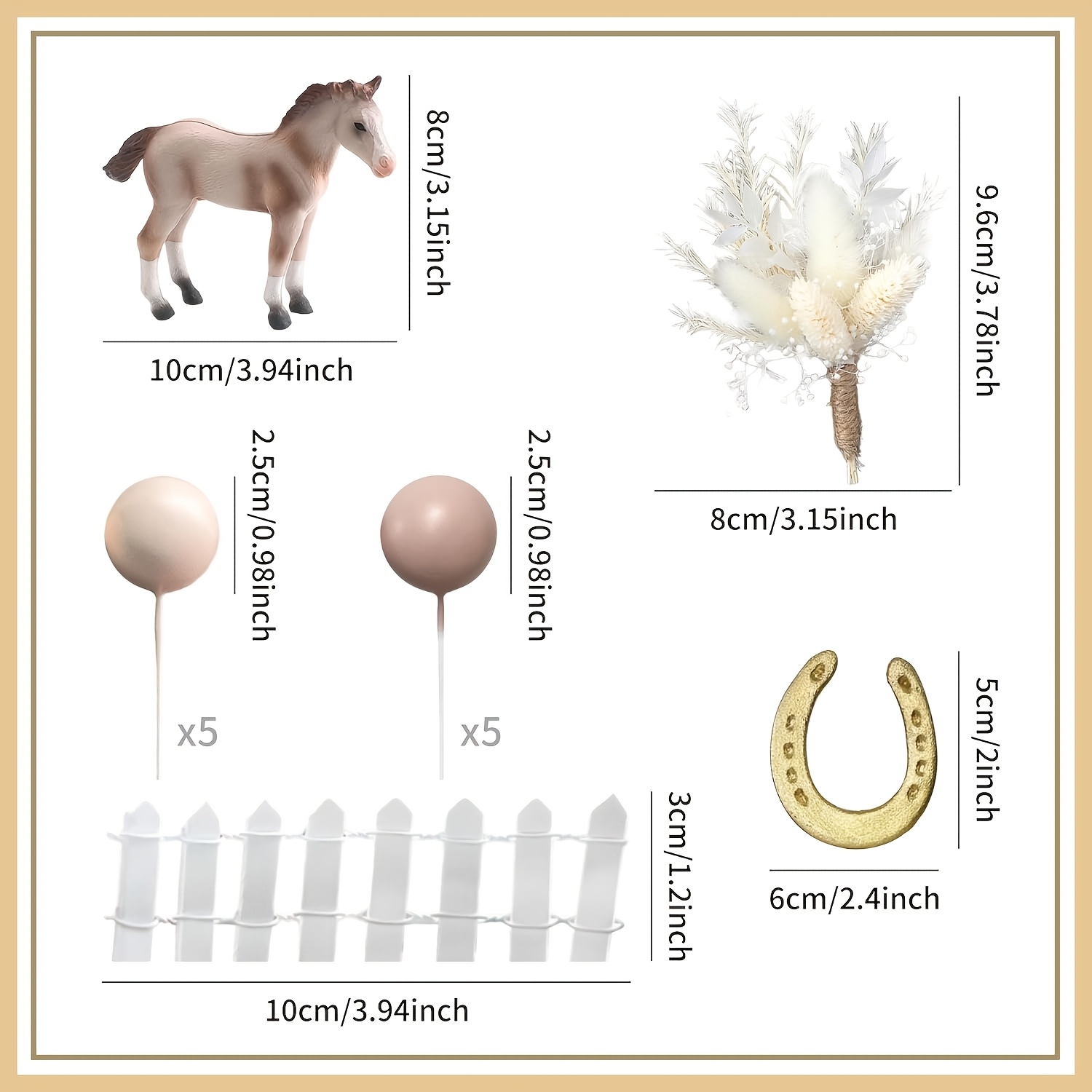 Image of Gift For Her/him Laventy Cowboy Multi-item Party Favor Packs For Themed Celebrations, Cowgirl Decorations For Horse Cowboy Cowgirl Showers, Birthday Parties, And Weddings