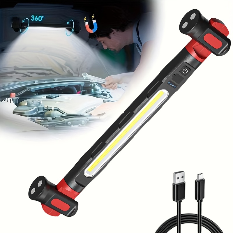 Led Work Light Portable Rechargeable,Inspection Work Lamp,Front 5W 350