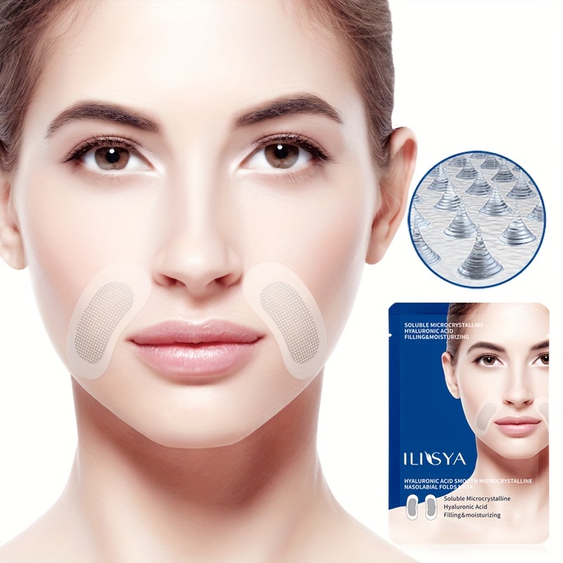 

Ilisya Hydrating Microneedle Patches For Face & Lips - 90% Hyaluronic Acid, Firming & Moisturizing Masks, Fragrance-free, Alcohol-free, Suitable For All Skin Types