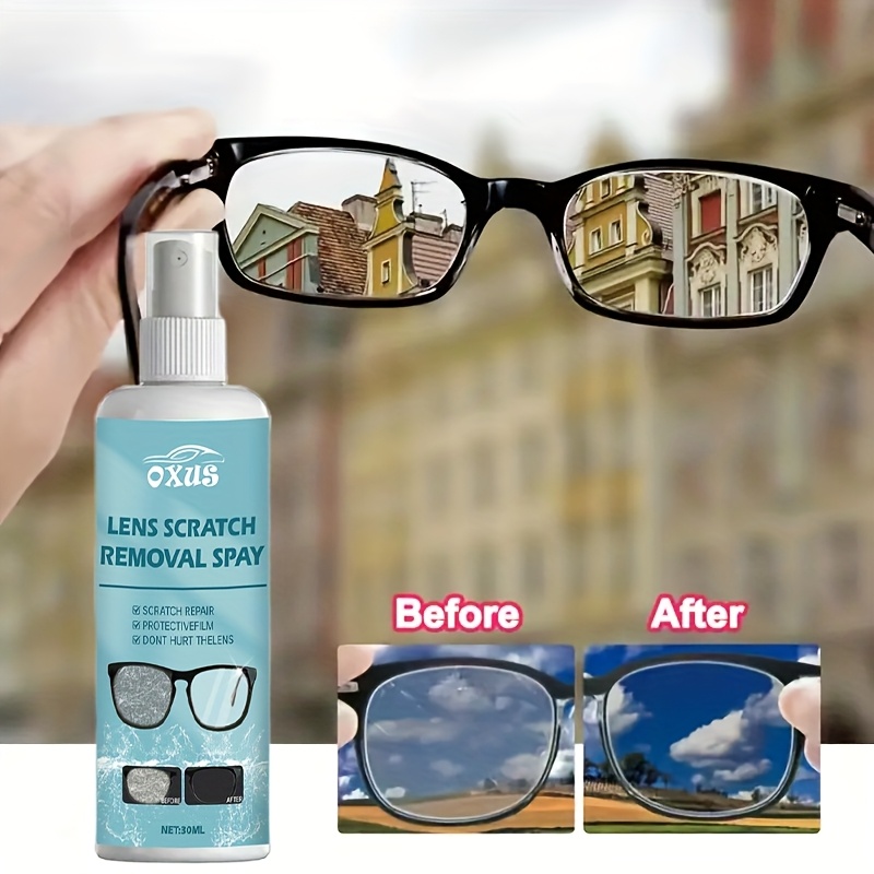 glass lens scratch repair kit – restores clarity – for car