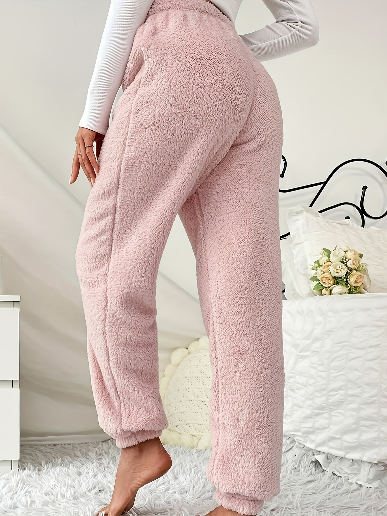 Fleece Pajama Pants Soft Fleece Pants ADR Women's Fleece Joggers