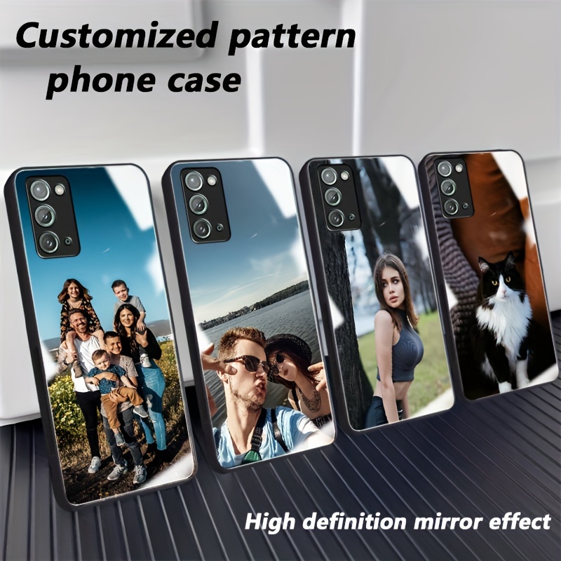 

Coque de Téléphone Portable Personnalisable avec Motif Photo, Acrylique, , Bord Noir pour Samsung pour Note20/10/9/8/Ultra/5G/+/Lite