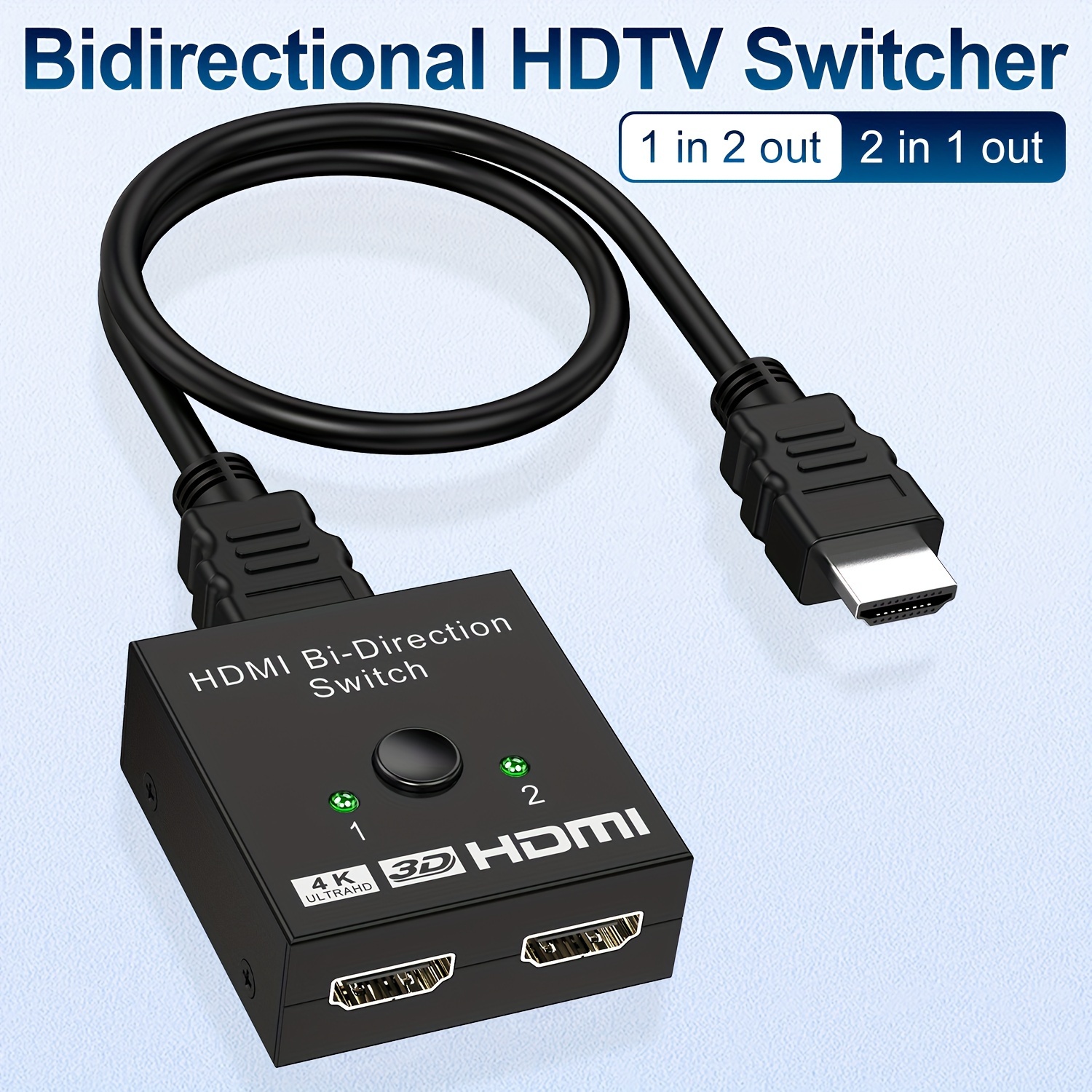 Audio Hdmi Distribuidor Hdmi Entrada Salidas Distribuidor Hdmi 1x3