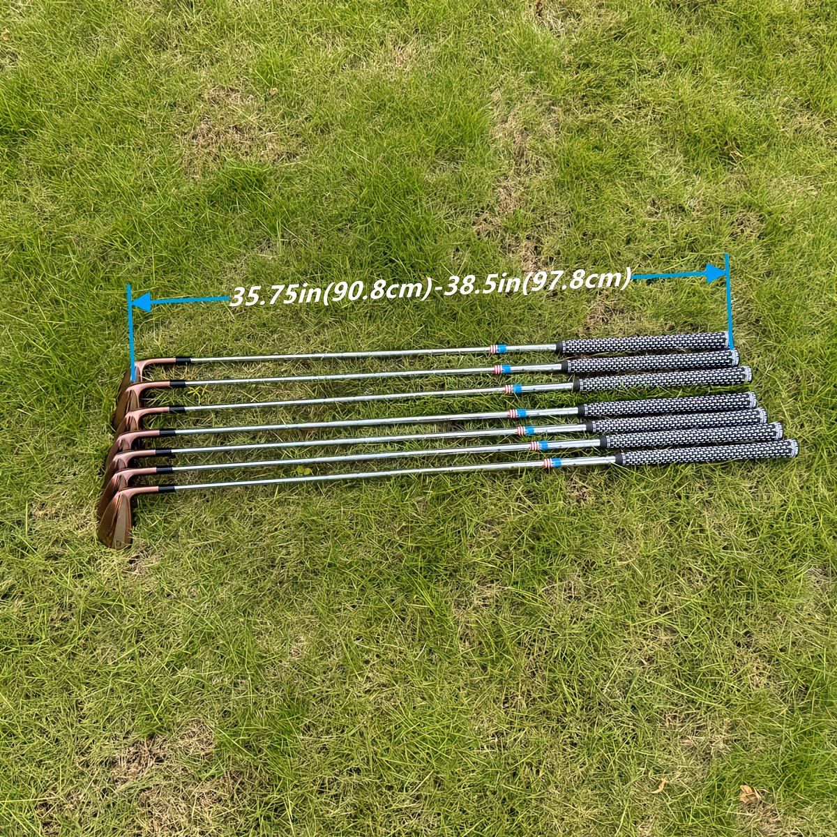7pcs set s880 golf irons black golden set 4 9 p with stiff shaft rh golf clubs Product details 3