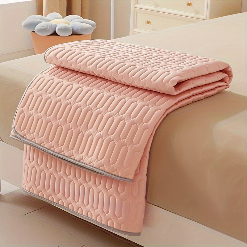 3pcs   cool latex mat latex mat 1 pillowcase 2 no core breathable soft solid color mattress set bedroom dormitory hotel bedding set details 17