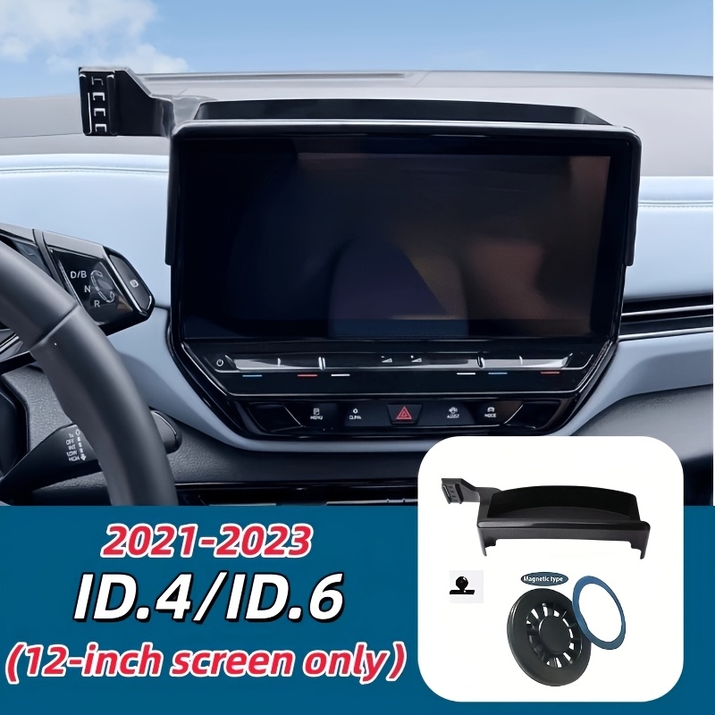 держатель для телефона для автомобиля    / /  2021-2023, крепление для gps-навигации, хранение на приборной панели и центральной консоли, совместимо с левосторонним управлением (lhd), держатель для экрана 10/12 дюймов,  , держатель на передней консоли Детали 3