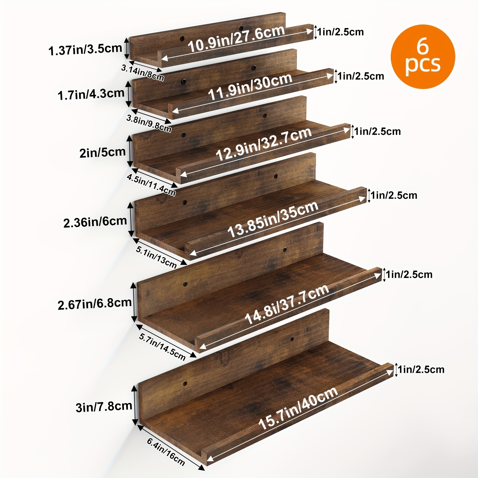 Heavy Duty Floating Shelf Home Decor