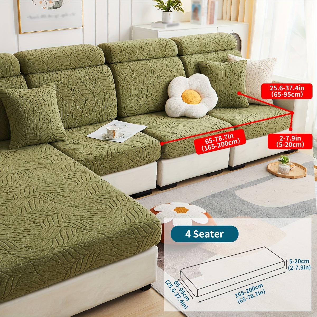 Funda Sofa 3 Plazas - Envío Gratis Para Nuevos Usuarios - Temu Spain