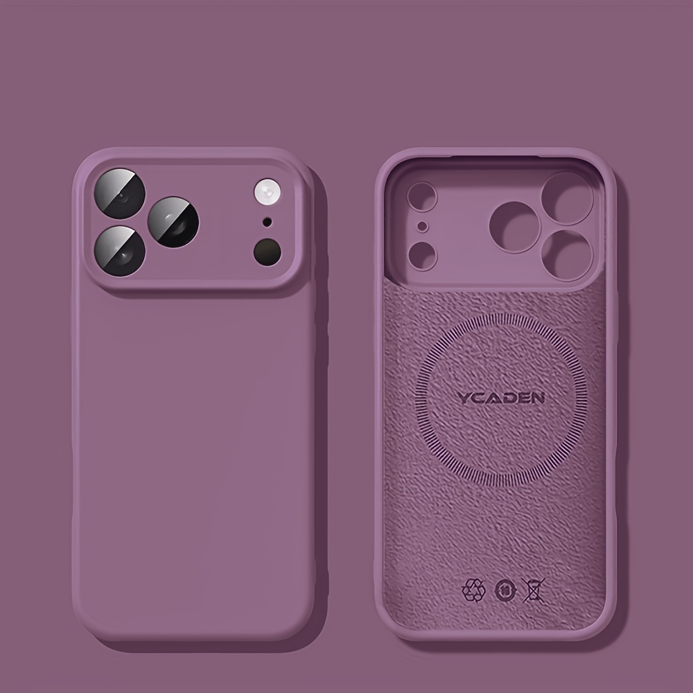 TEMU Ins For Iphone 17 Pro Max High-quality, Lightweight, 17air Minimalist Style Instagram ' Same Couple Magnetic Phone Case For 17, 16 Pro Max, 13