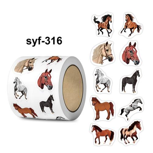 500 stickers 1 roll featuring shapes of multi for decoration suitable for office decor labeling envelope sealing party decorations and office supplies