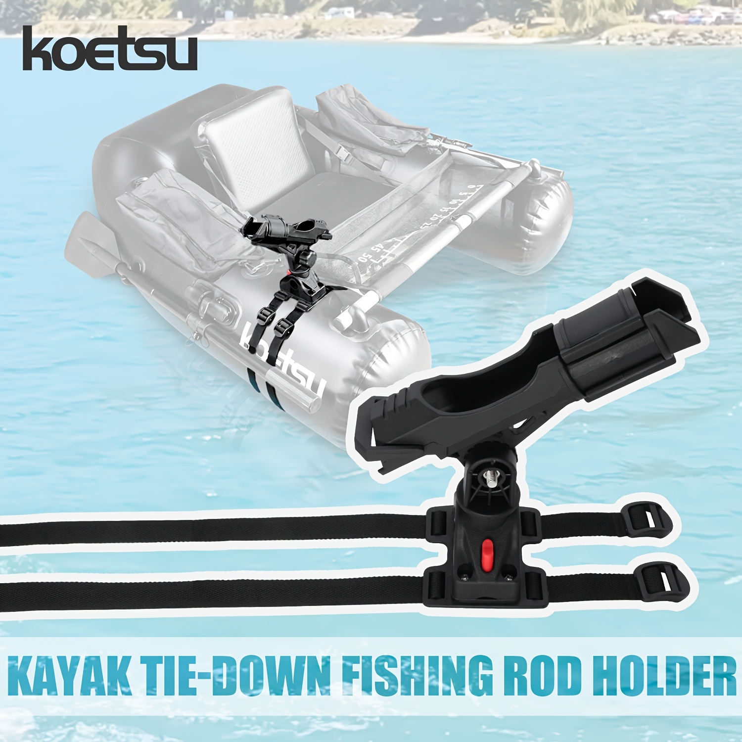 Fishing Pole Holders MagiDeal Adjustable Fishing Pole Rod Holder - Main Image