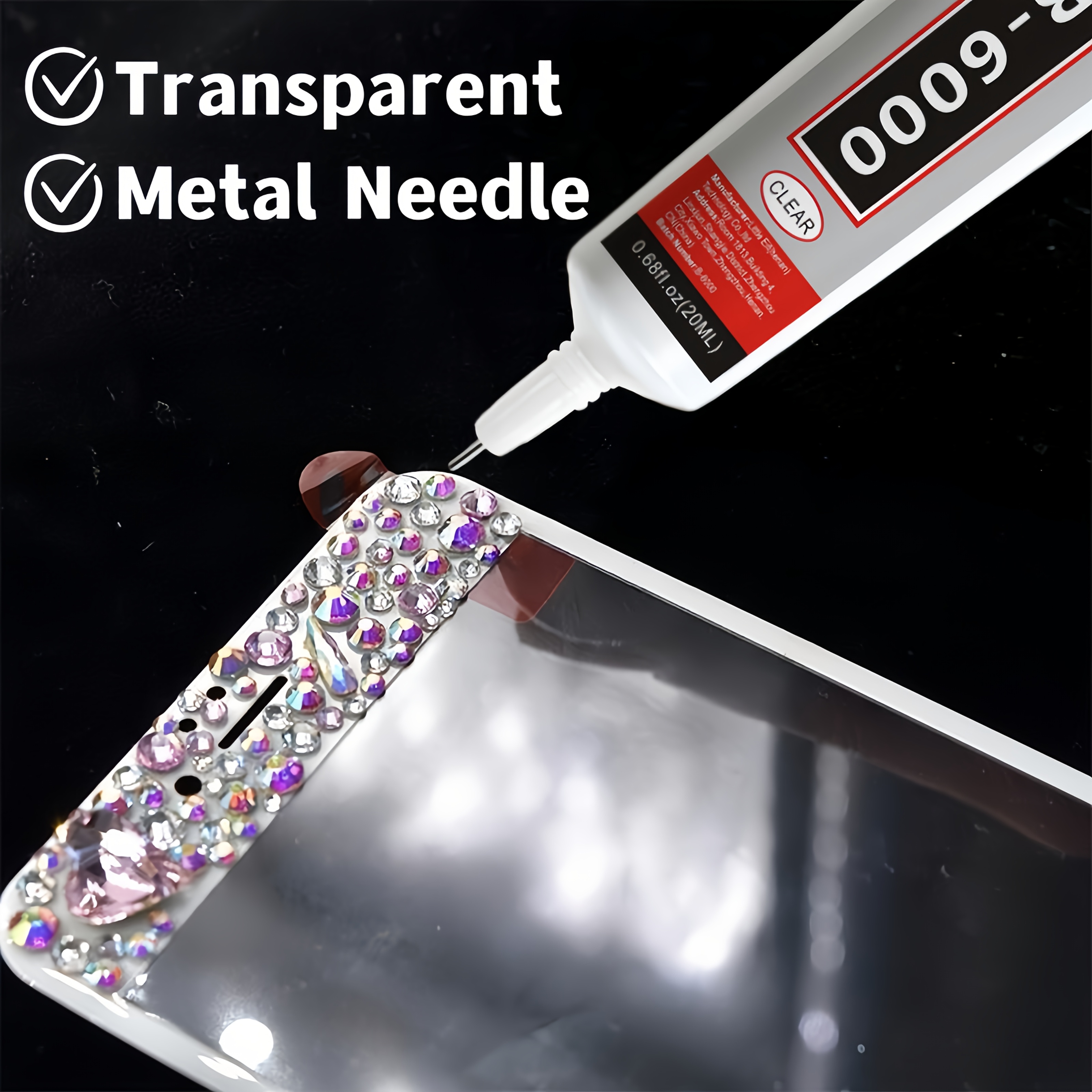 Jewelry Bead Glue for Jewelry Making, Crystal Clear