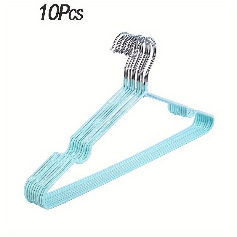 20 pack metal hangers non slip   large capacity space saving   clothes hangers for home use details 11