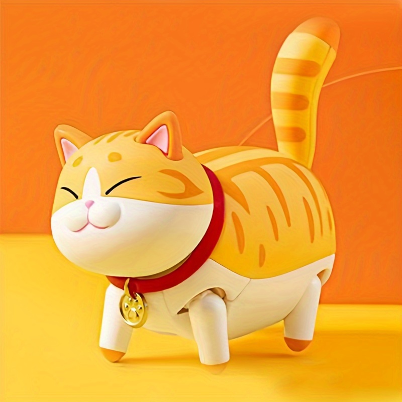 Belle peluche de chat électrique jouet interactif jeu animal en peluche  pour