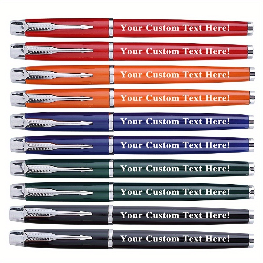 

10pcs Personalized Custom Engraving, Writing , -end Custom Gifts - Suitable For Gifts, Promotions And Business, , Company Customization