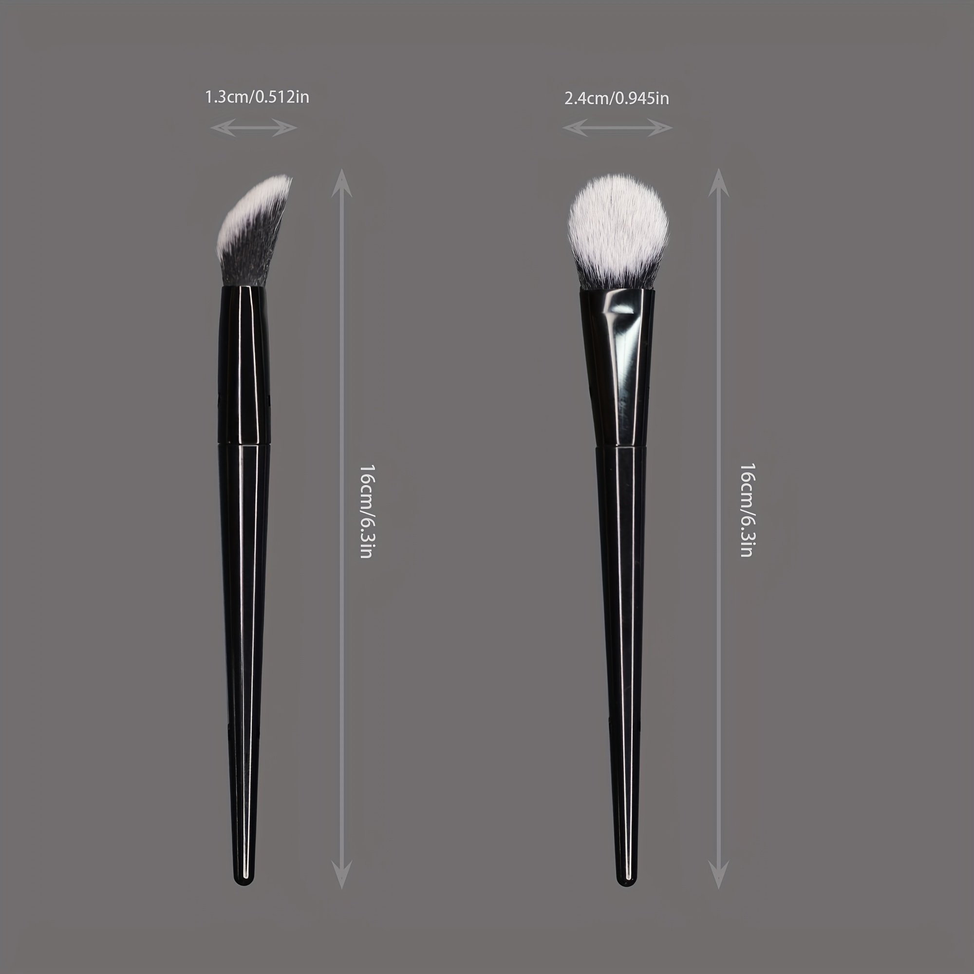 stor vinklad concealerborste med lutande huvud idealisk för - Temu Sweden