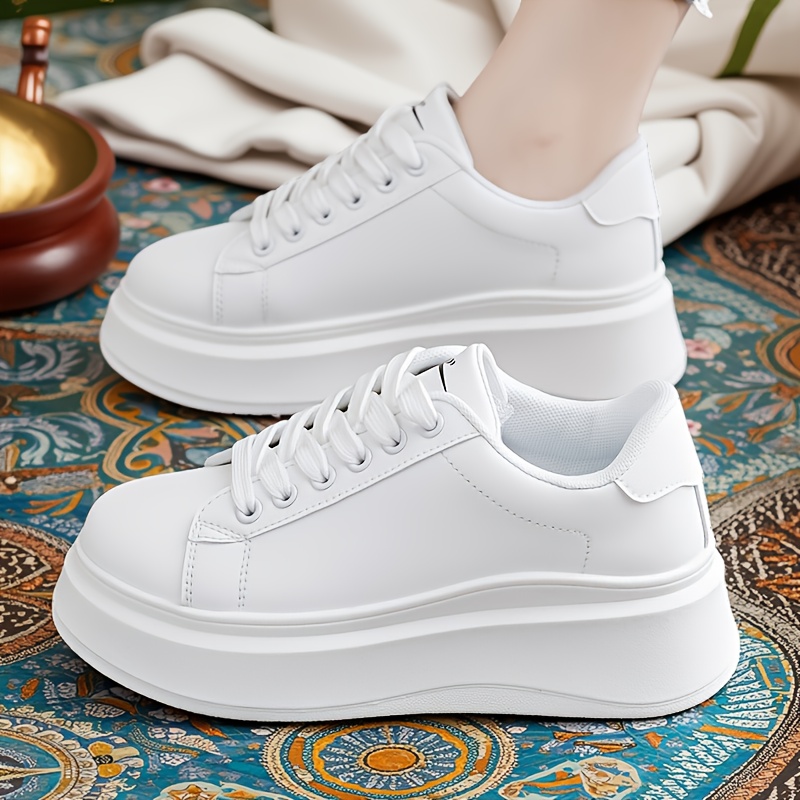 LYKU Height-Increasing Sneakers with Thick Platform Sole