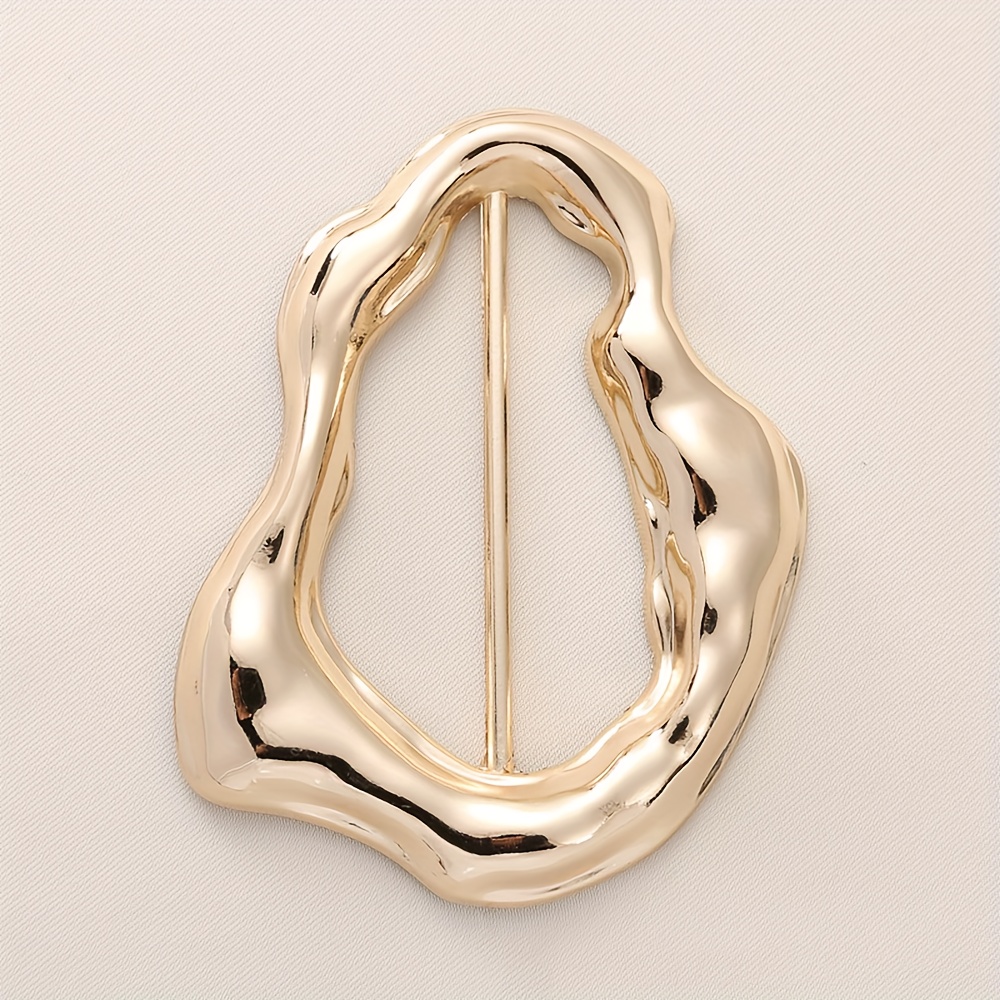 Exquisite Metal Decorative Swimsuit Clip Waist Fixing , Fashionable, Firm, Easy And Durable, Suitable For Wearing Windbreaker Waist Belt, Versatile Accessory For Beach Vacation Styling