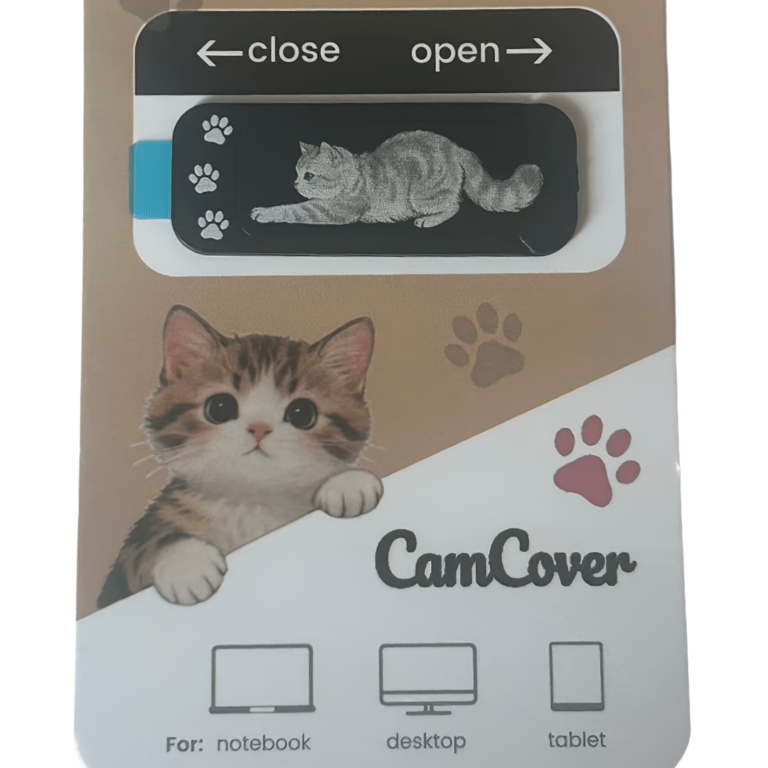 1pc Cute Large Size Computer Webcam | Laptop Privacy Protection Shutter | Sliding Lens Cover
