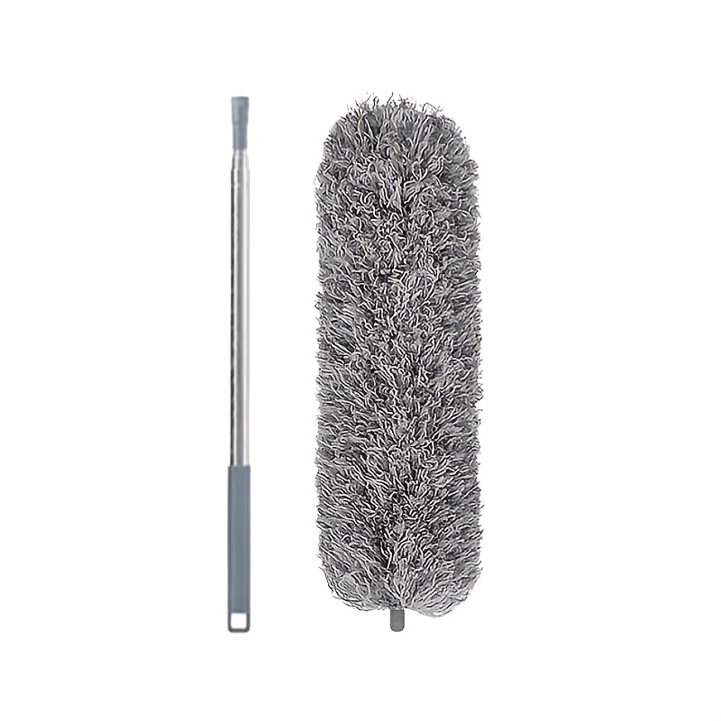 TEMU Extendable Microfiber Duster - Head, Ceiling Fan Dusting Wand, Adjustable Length, Reusable And Washable, No Needed, Ergonomic Handle, Material,