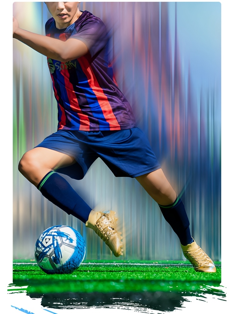 Scarpe Calcio Uomo Tacchetti Alti – Outdoor, Erba Artificiale, Allenamento – Unbranded - copertina