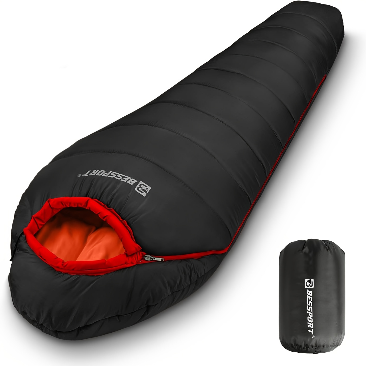 TEMU Sleeping Bag 15-45 Extreme 3-4 Season Sleeping Bag For Adults Cold Weather-warm And Washable, For Hiking Traveling Outdoor Activities