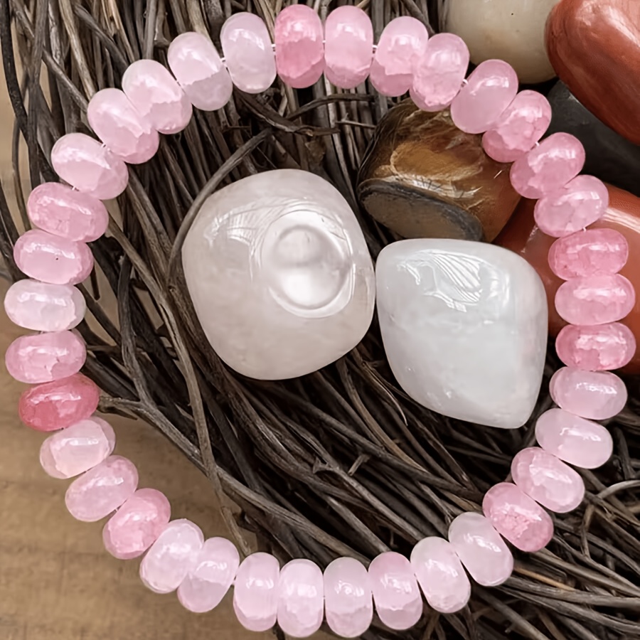 Handcrafted Amethyst Bead Bracelet for Women