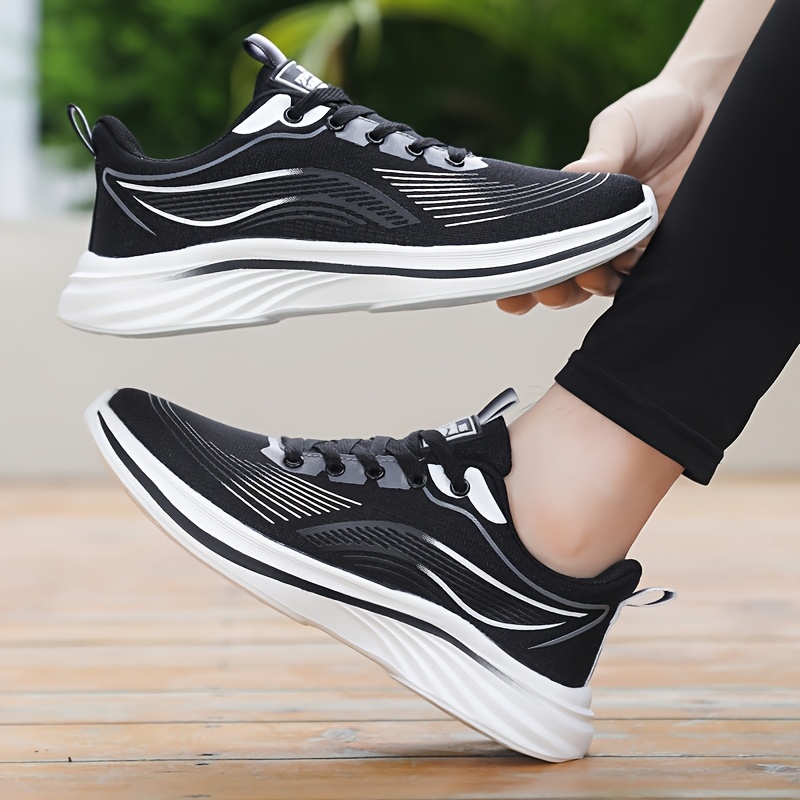 Men'S Running Shoes, Breathable Mesh Sports Casual Shoes for Summer, Lightweight Soft-Soled Mesh Sneakers