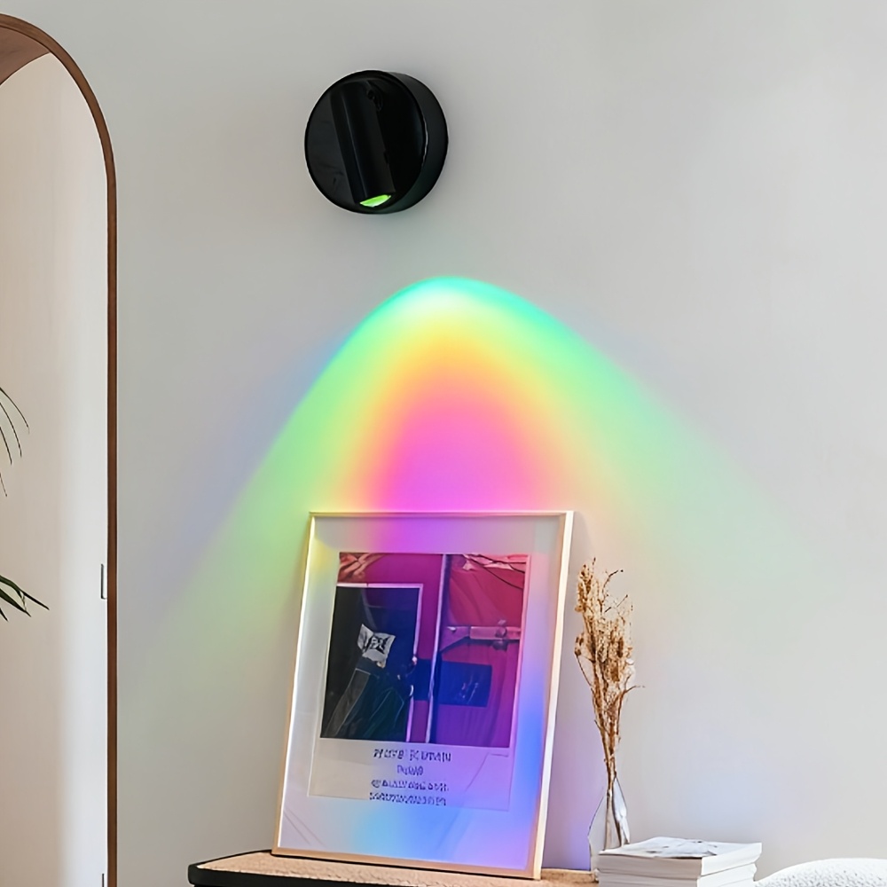 2pcs Seven-Color Smart Cat Eye Spotlight with Touch Control