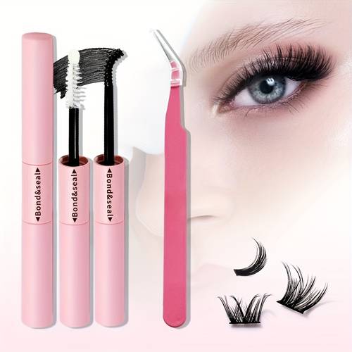 cluster lash 10ml cluster lash for lash extensions waterproof and sweatproof black eyelash bonding waterproof quick dry that holds individual lash clusters extended for up to 72 hours