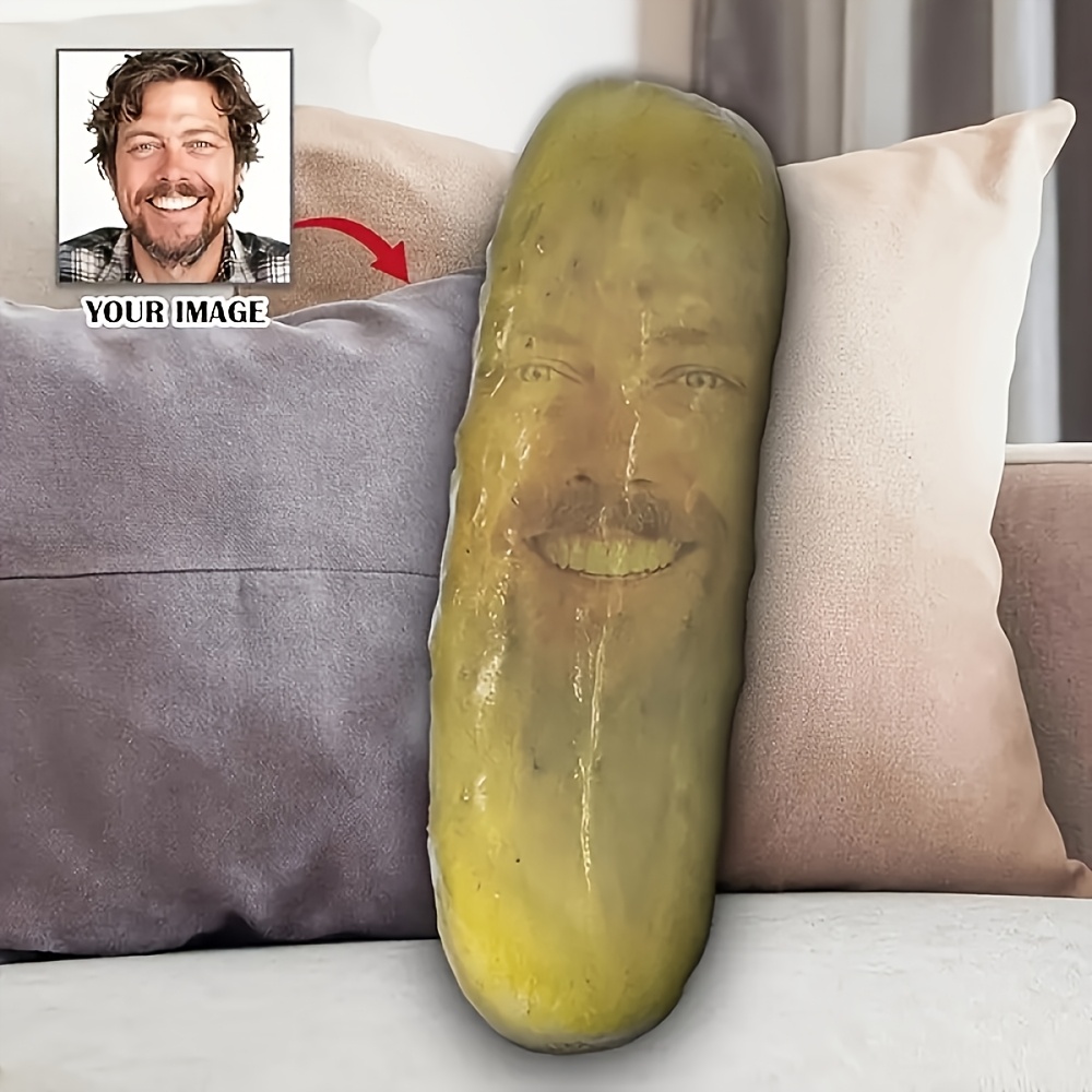pickle plush sold on Temu Canada