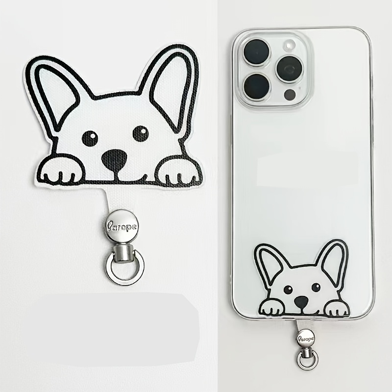 Image of 1pc Phone Tether Tab Cartoon Design Phone Lanyard Universal Phone Tether Tabs