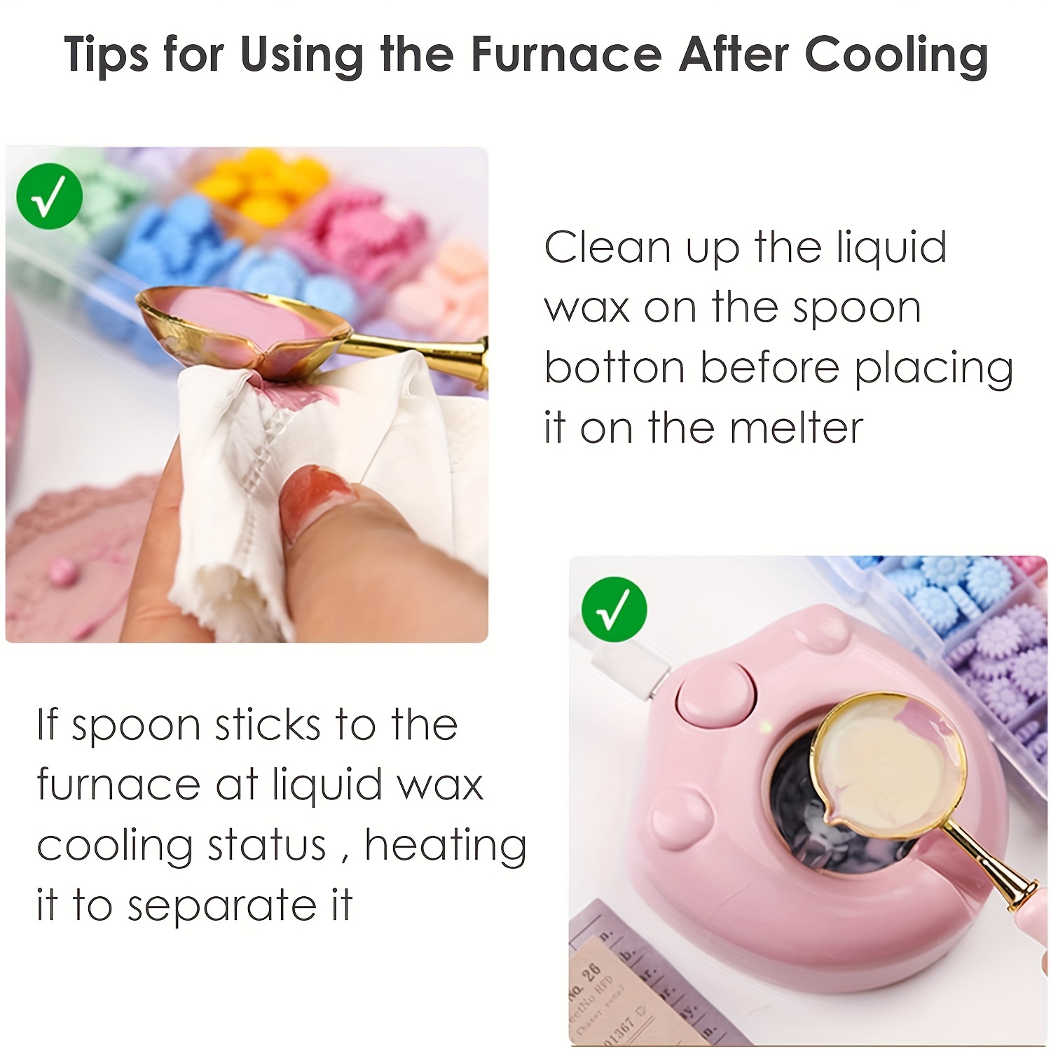 diy electric wax seal warmer kit usb connector 300pcs golden