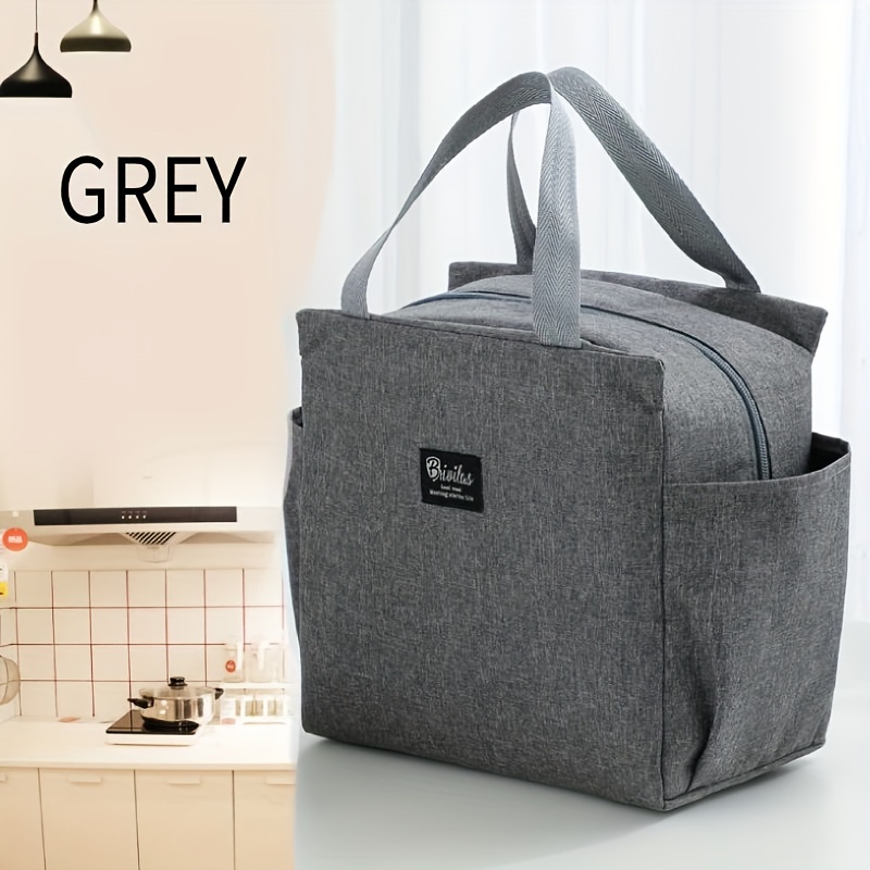 

Insulated Lunch Bag For Women Men Fashion Insulation Handbag Lunch Box Thermal Bags For Work Picnic Office