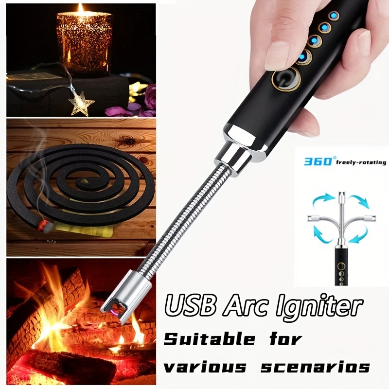 Deagia Butane Free Lighter Clearance Toy Radish Knife Shaped Tungsten Wire  Igniter USB Charging Lighter Home Supplies