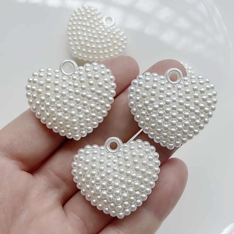 TEMU 25pz/4pz Bellissimi Pendenti a Perline DIY Gioielli Orecchini Bracciali Pendenti Decorativi